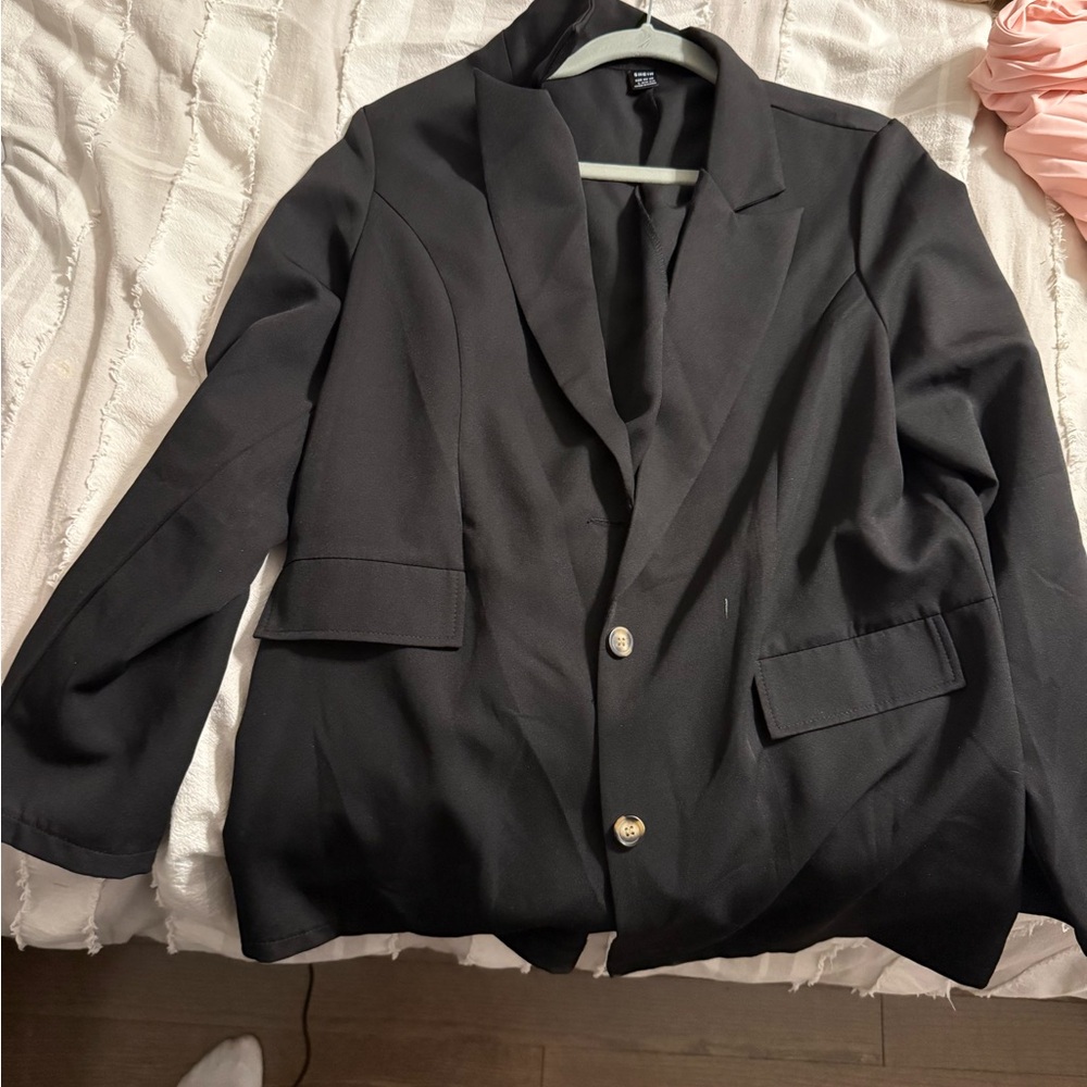 Black Blazer SHEIN
